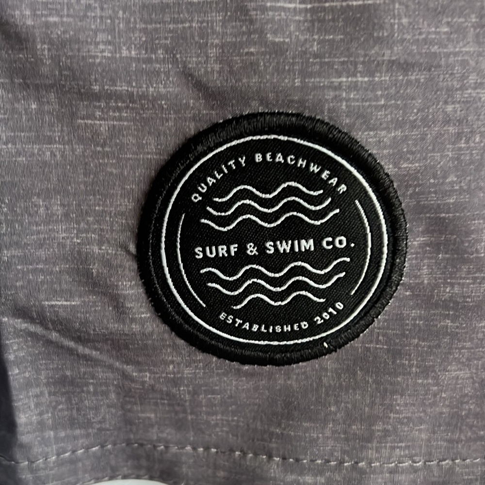 - Men's Swimming Surf & Swim Shorts Cargo Side Pocket Suit Beach Small - Picture 3 of 7